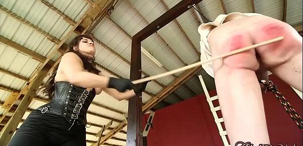  Veronica Cohen & Kylie Rogue Caning 2